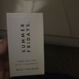 Summer fridays sheer skin tint